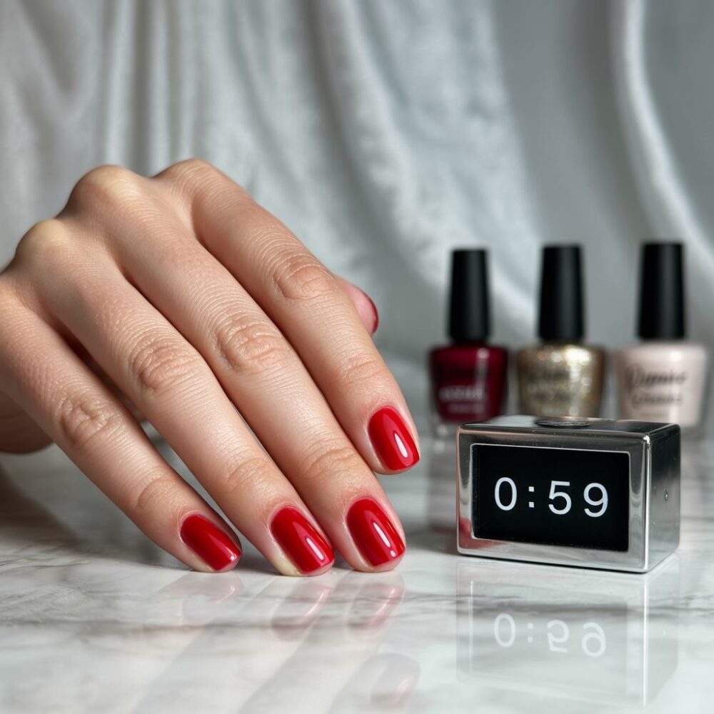 butelka lakieru do paznokci