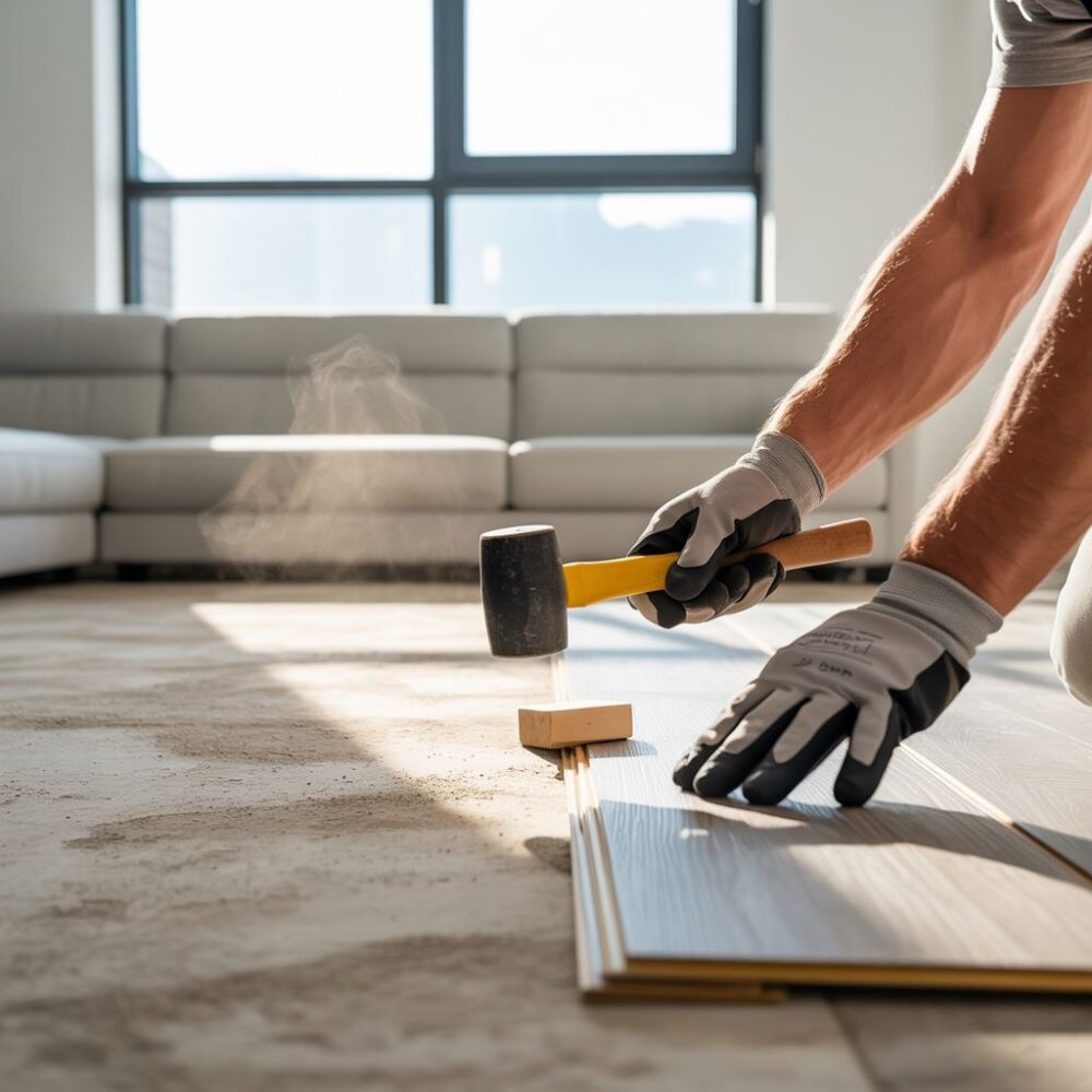 cięcie wykładziny pcv