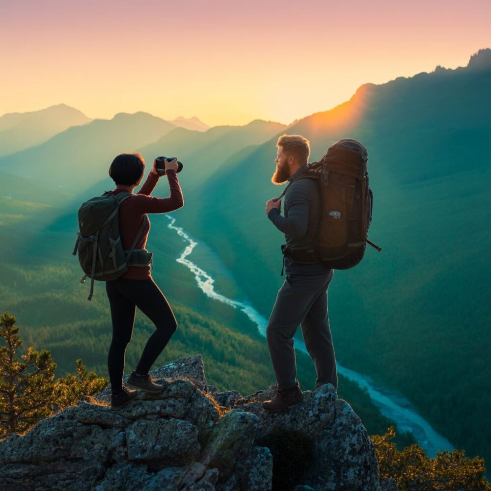 fotografowie w górach