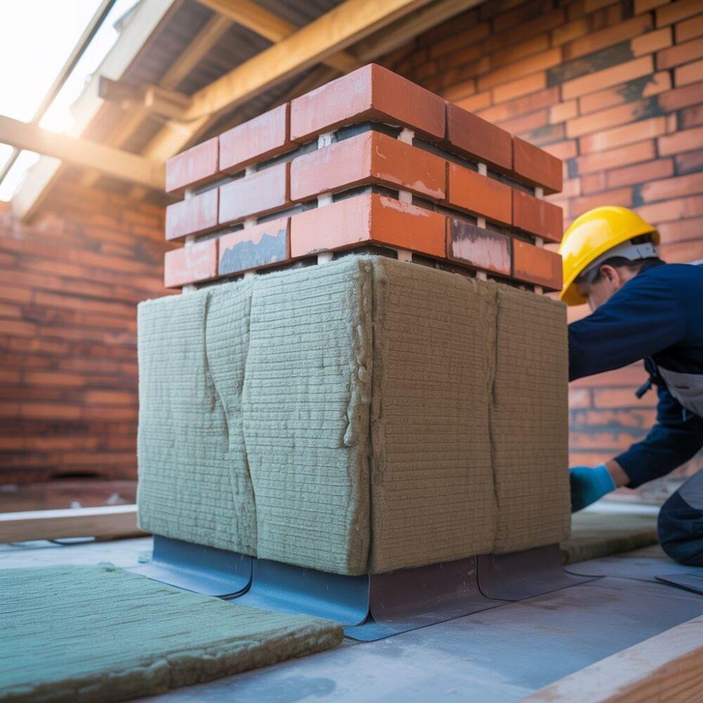 izolacja komina na zewnątrz