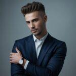 nowoczesne cięcie męskie