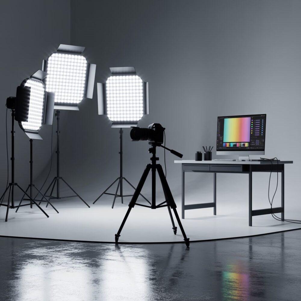 profesjonalne oświetlenie studyjne