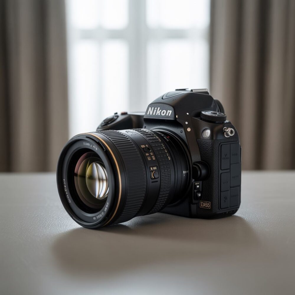 profesjonalny obiektyw Nikon do zdjęć portretowych