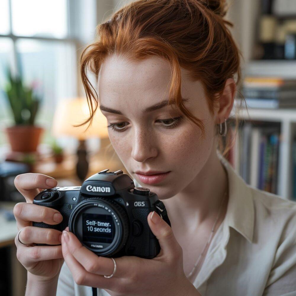 przycisk samowyzwalacza