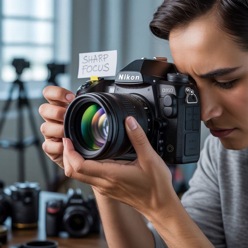 regulacja obiektywu Nikon