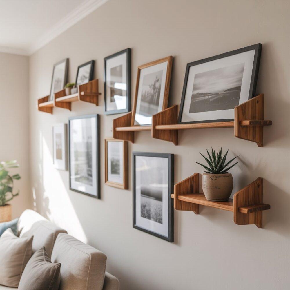 rośliny wiszące w salonie