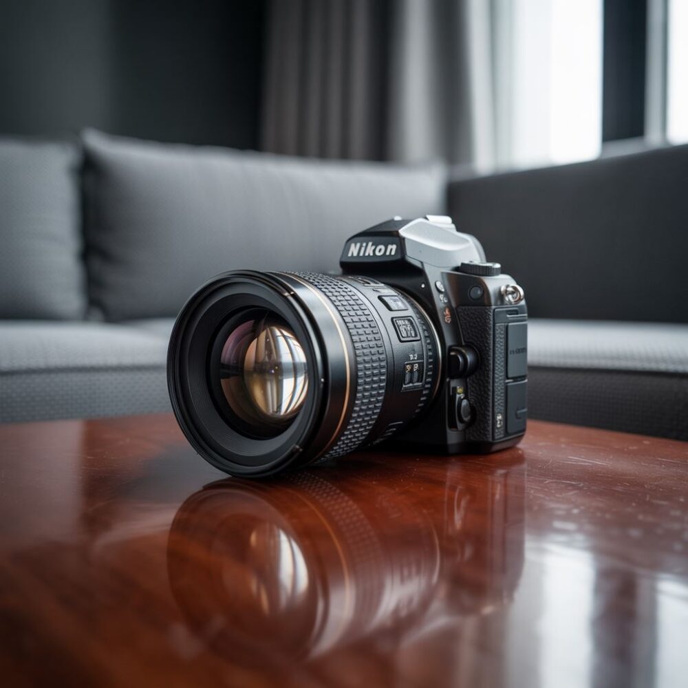 sprzęt fotograficzny do portretów Nikon