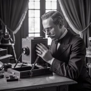 zabytkowy sprzęt fotograficzny